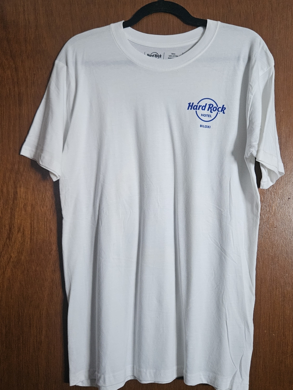 Hard Rock Hotel Biloxi White Short-Sleeve Logo Tee